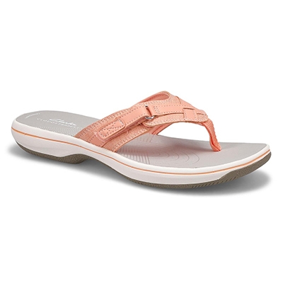 Lds Breeze Sea Thong Sandal - Peach