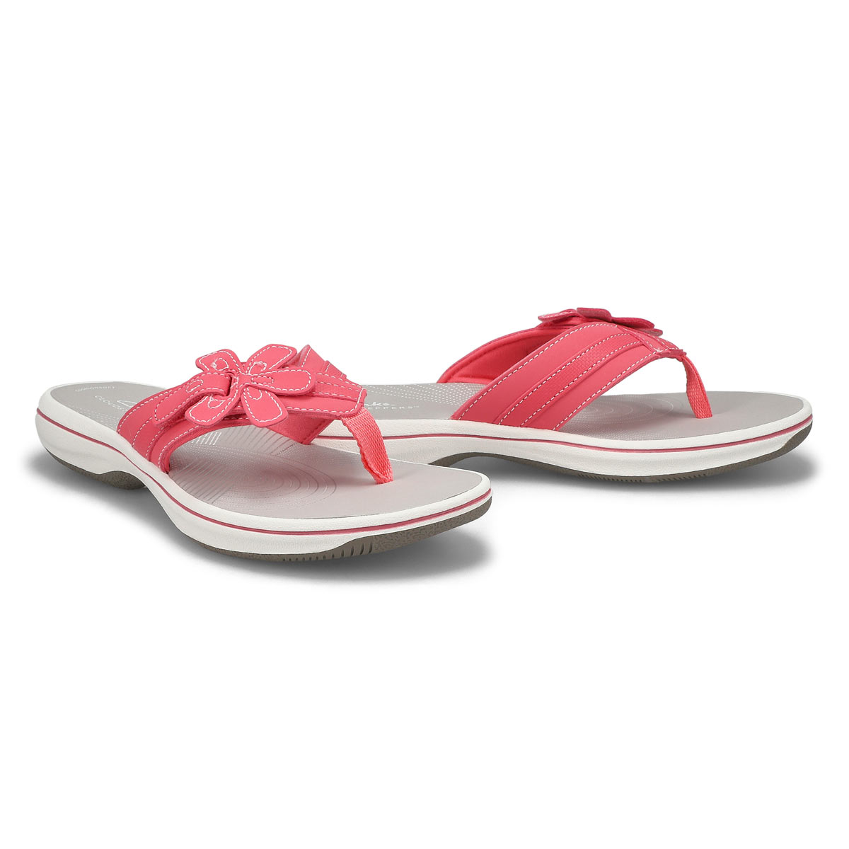 Women's Brinkley Casual Thong Sandal - Coral