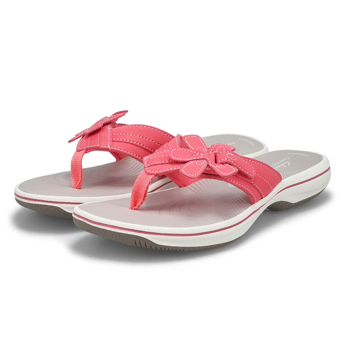 Women's Brinkley Casual Thong Sandal - Coral