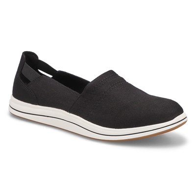 Lds Breeze Step Slip On Casual Shoe-Blk