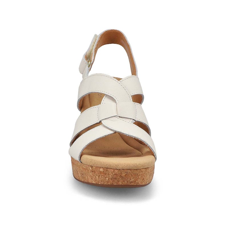 Women's Giselle Beach Wedge Sandal- White