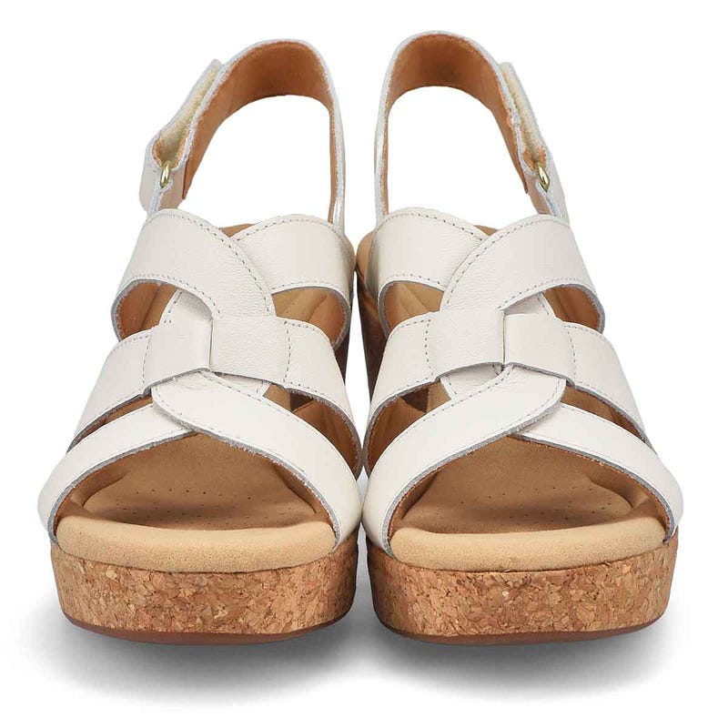 Women's Giselle Beach Wedge Sandal- White