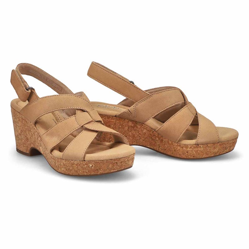 Women's  Giselle Beach Wedge Sandal - Sand