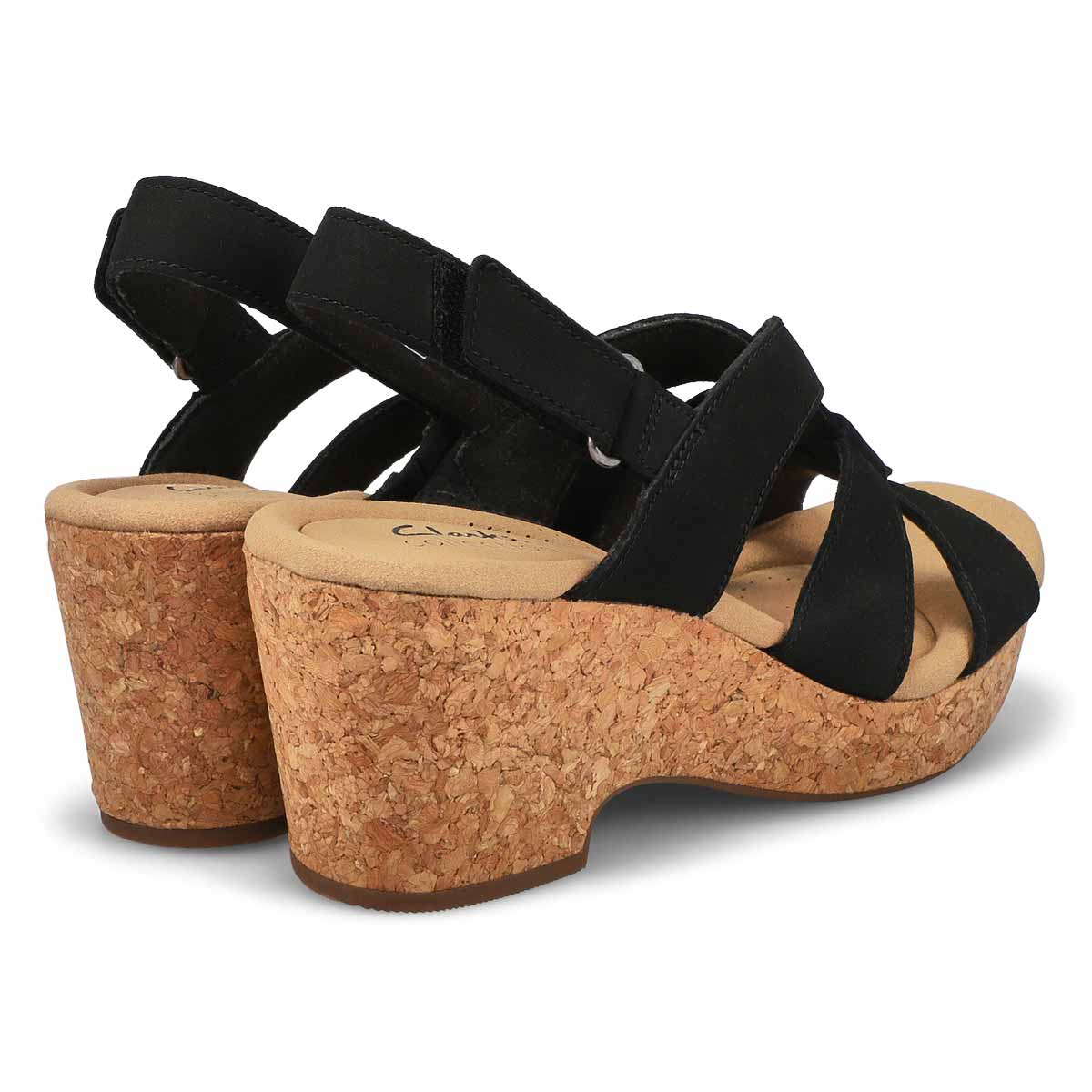 Women's Giselle Beach Wedge Sandal - Black