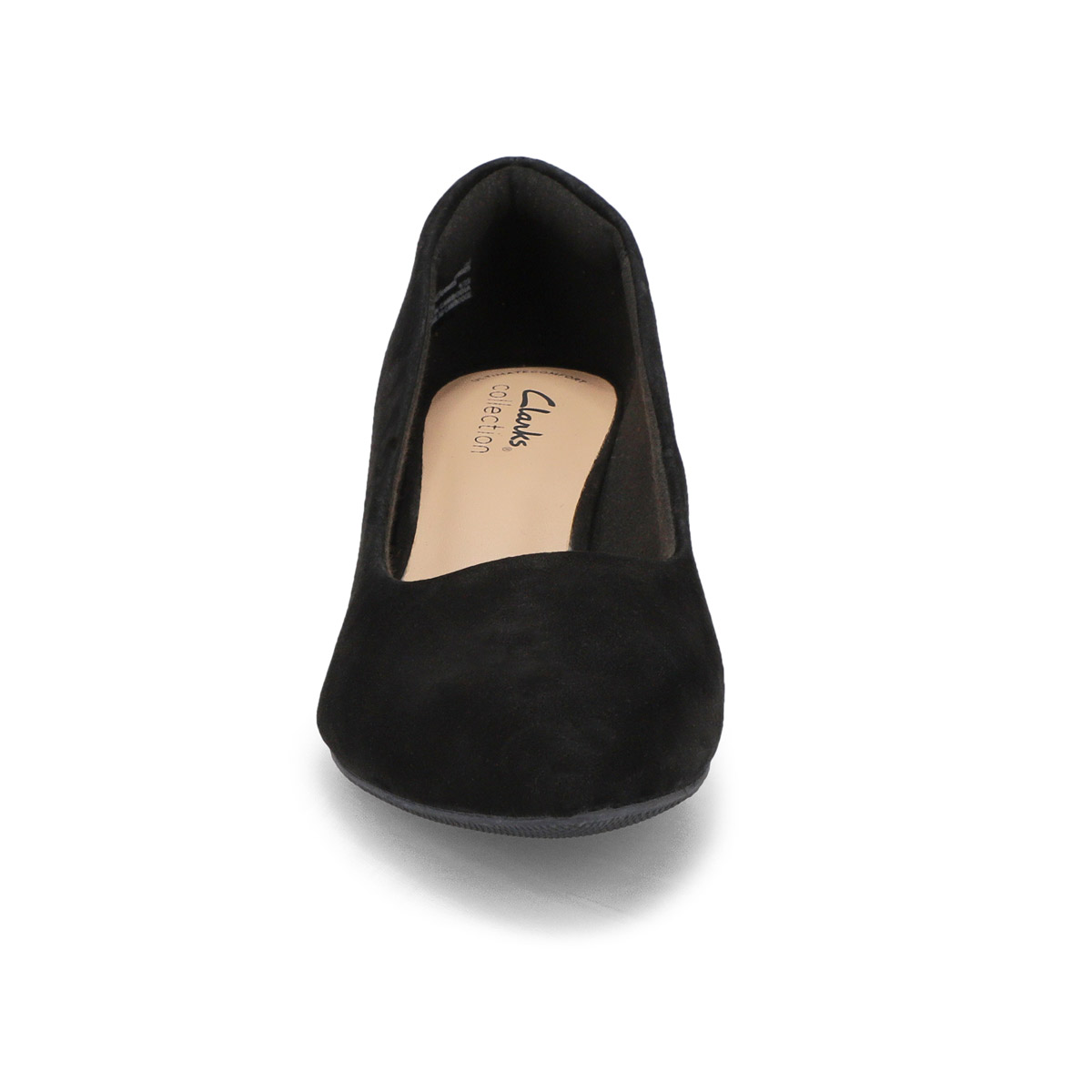 Women's Teresa Step Suede Slip On Heel - Black