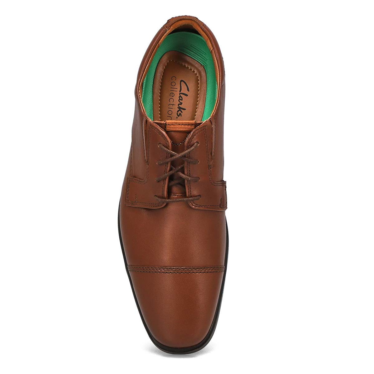 Men's Clarkslite Cap Wide Oxford Dress Shoe - Tan