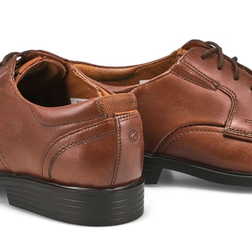 Men's Clarkslite Cap Wide Oxford Dress Shoe - Tan