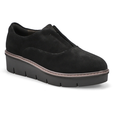 Lds Airabell Sky Platform Loafer - Black