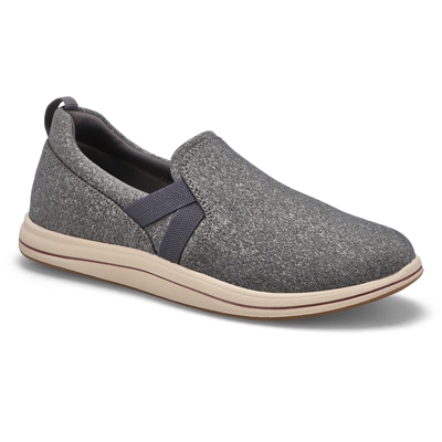 Clarks Women's Breeze Bali Sneaker - Dark Gre | SoftMoc.com