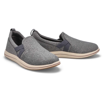 Chaussure à enfiler BREEZE BALI, gris foncé, femme