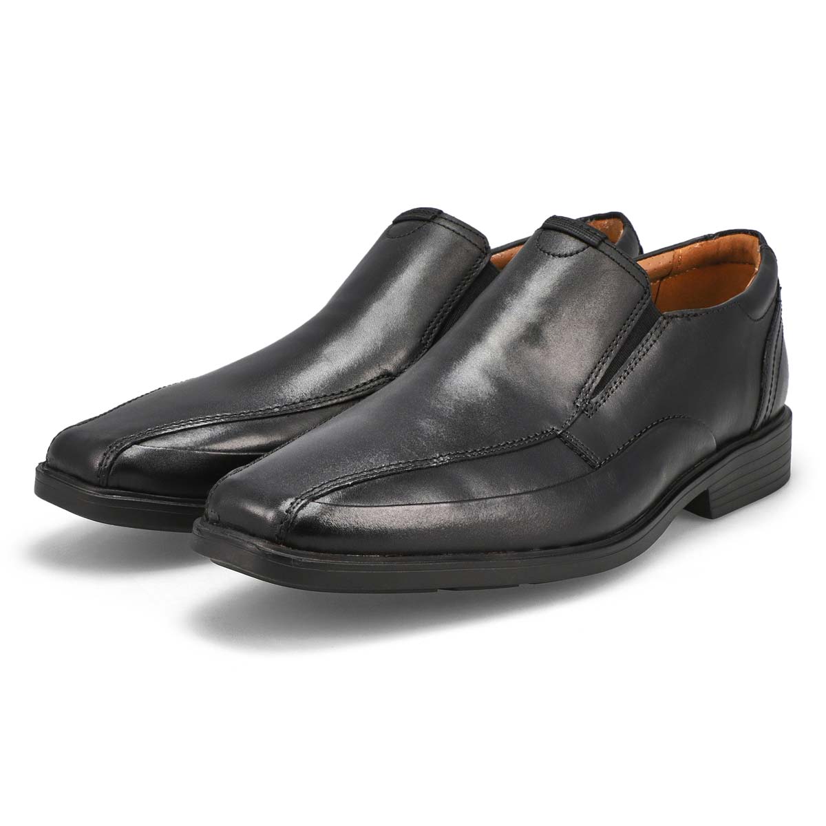 Men's Clarkslite Ave Wide Slip On Dress Shoe - Black