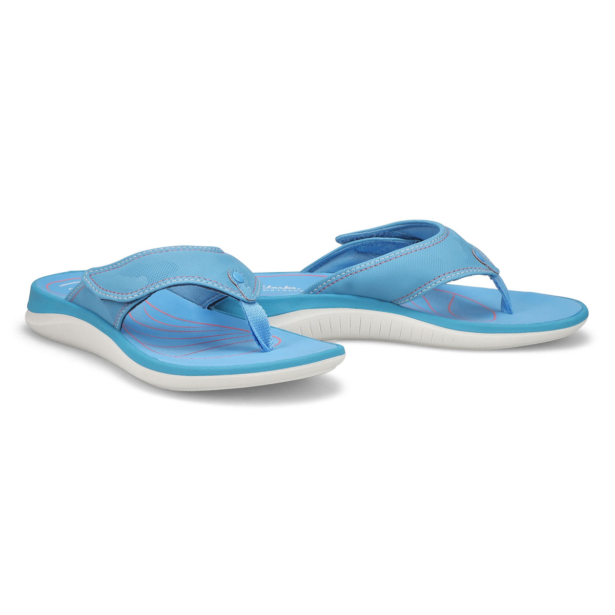 Women's Glide Post Thong Sandal - Bright Blue