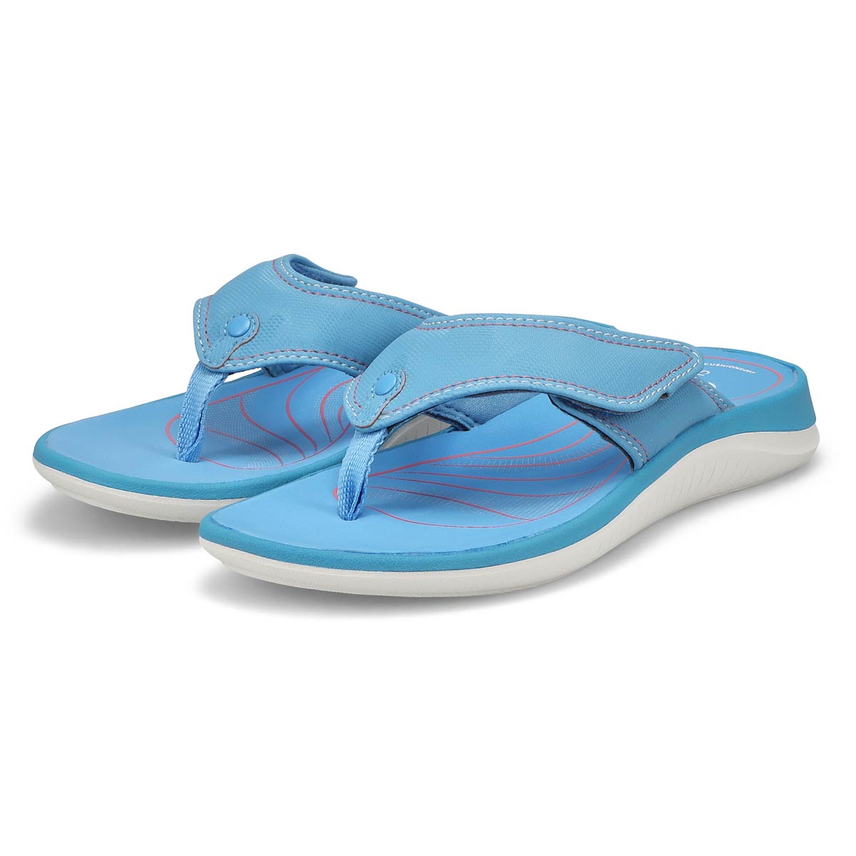 Women's Glide Post Thong Sandal - Bright Blue