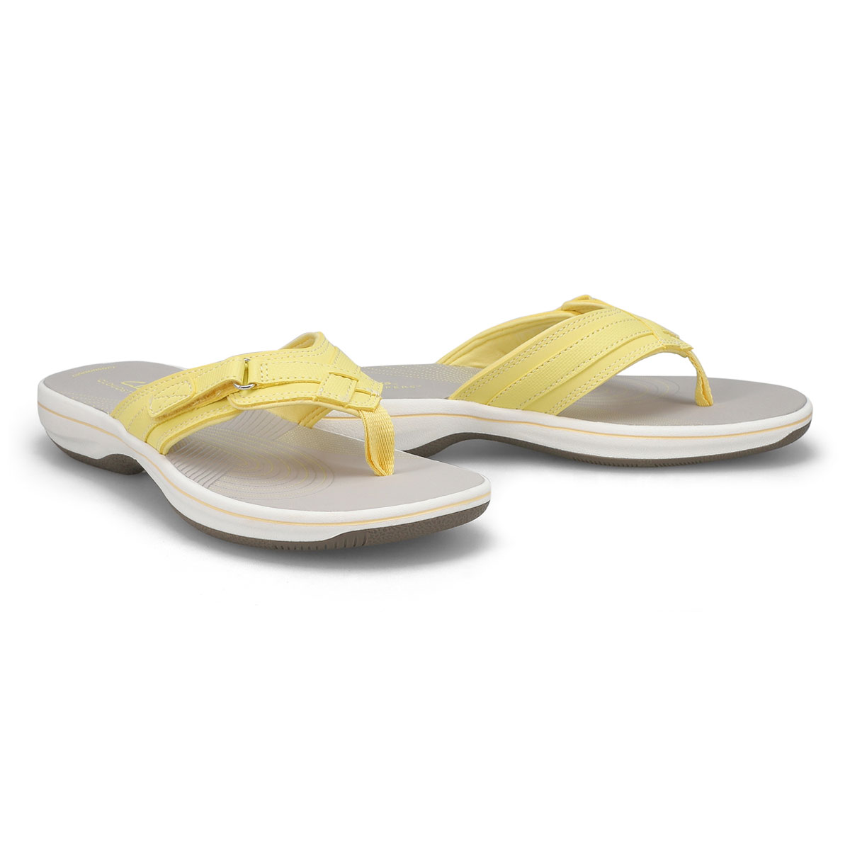 Tongs BREEZE SEA, jaune, femmes