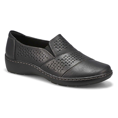 Lds Cora Drift Wide Casual Loafer - Black