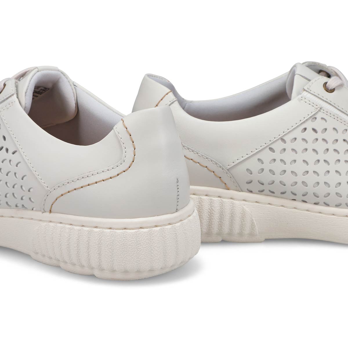 Women's Caroline Ella Wide Lace Up Sneaker - White
