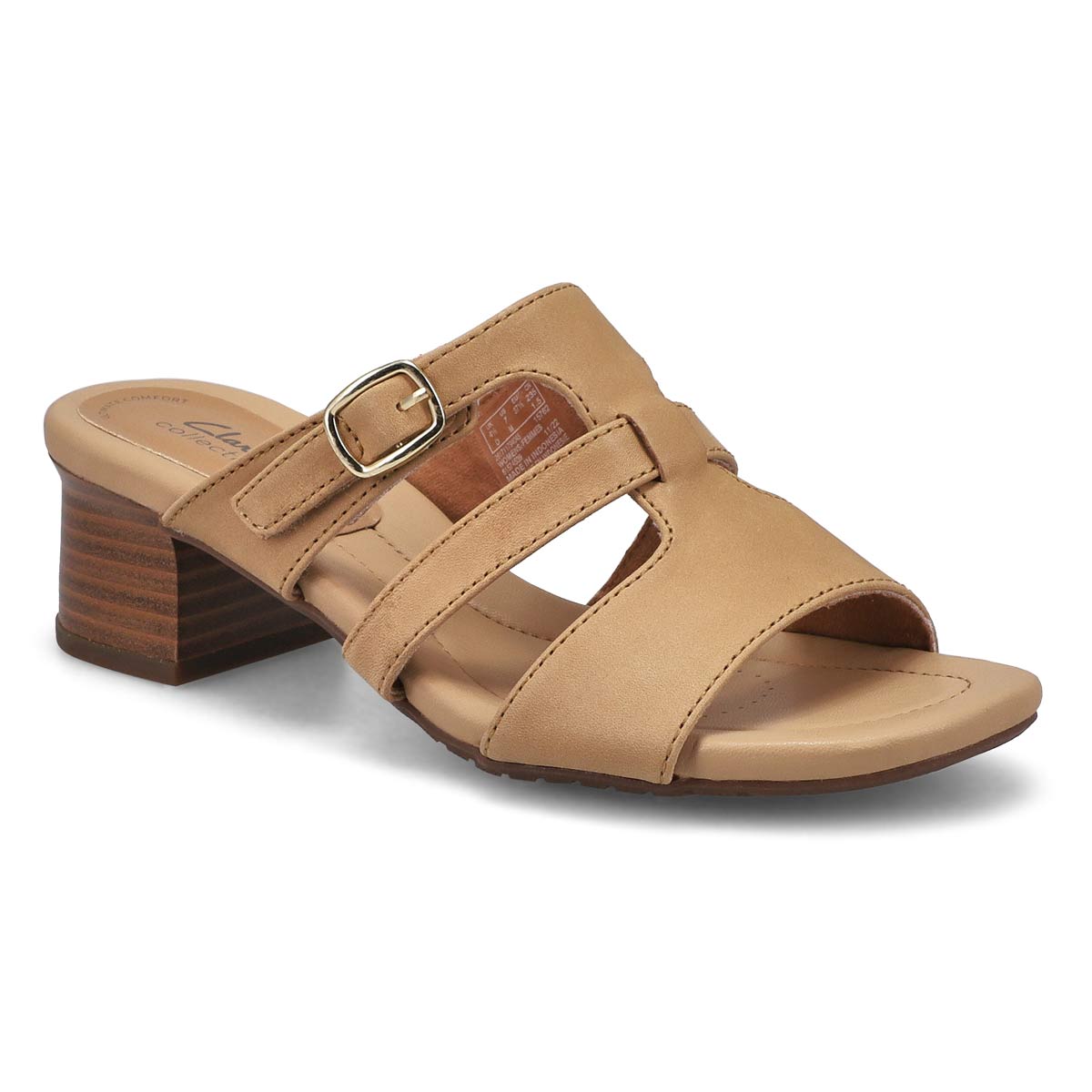 Clarks Women's Desirae Palm Casual Sandal - P