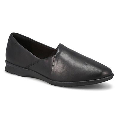 Lds Jenette Grace Casual Flat - Black