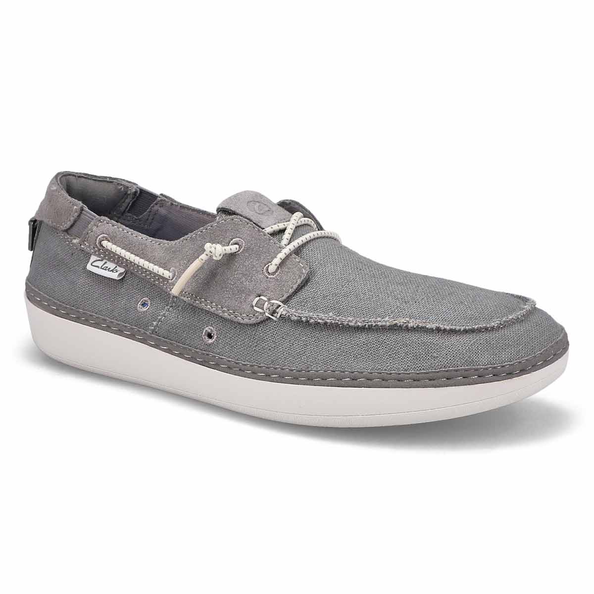 Grey clarks on sale