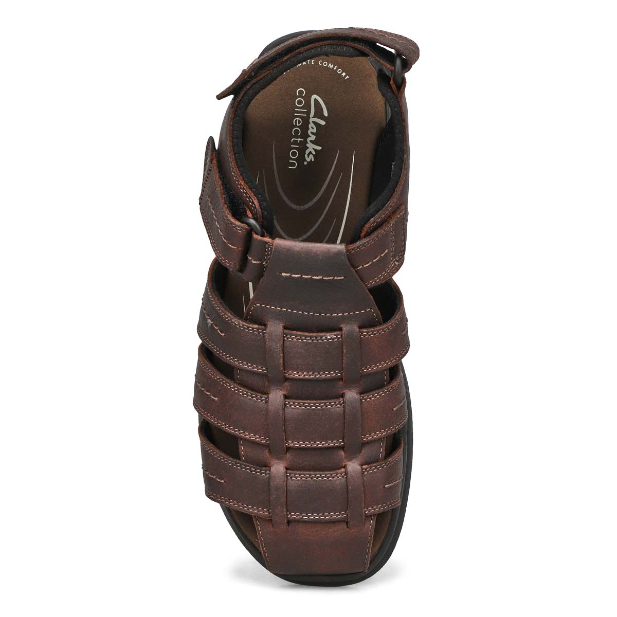 Clarks Men's Walkford Fish Casual Wide Sandal