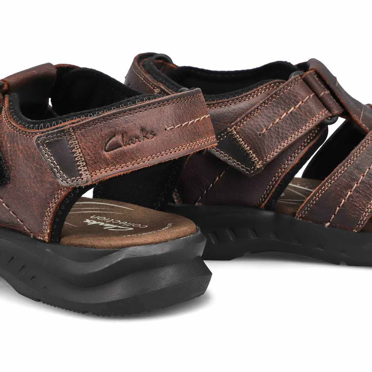 Men's Walkford Fish Wide Casual Sandal -Brown