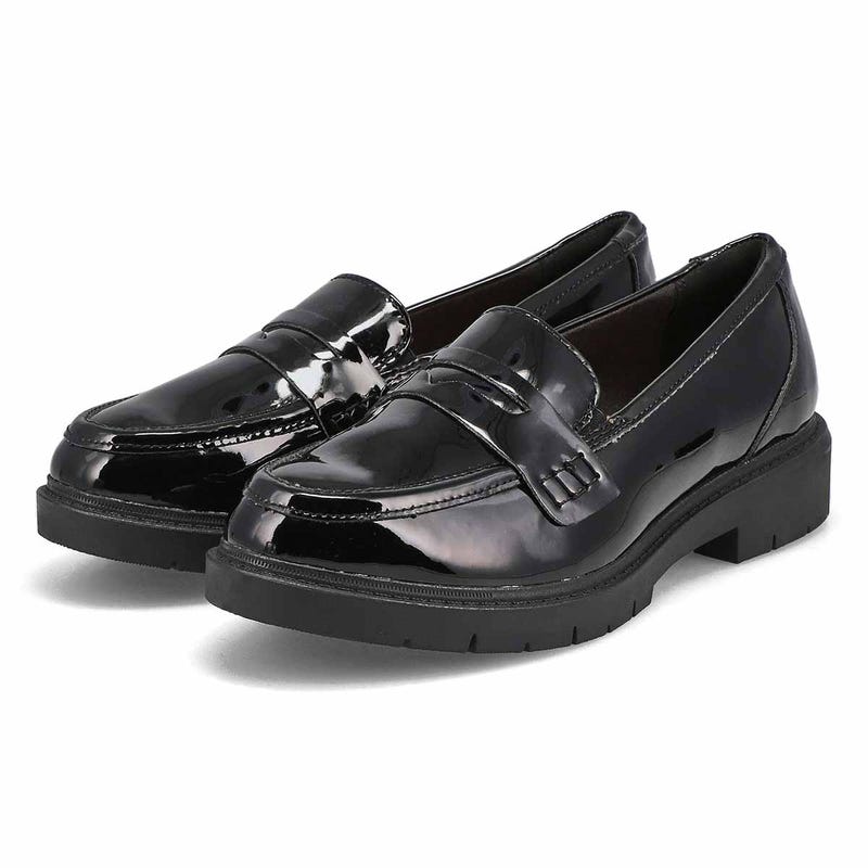Women's Westlynn Ayla Wide Dress Loafer - Black Patent