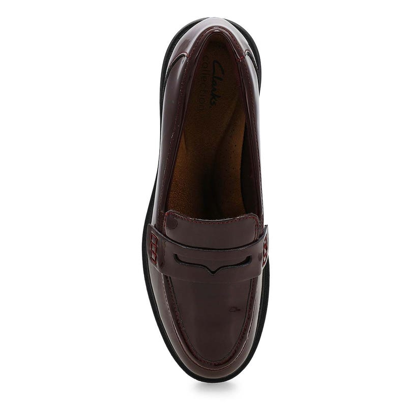 Women's Westlynn Ayla Wide Dress Loafer - Burgundy Patent