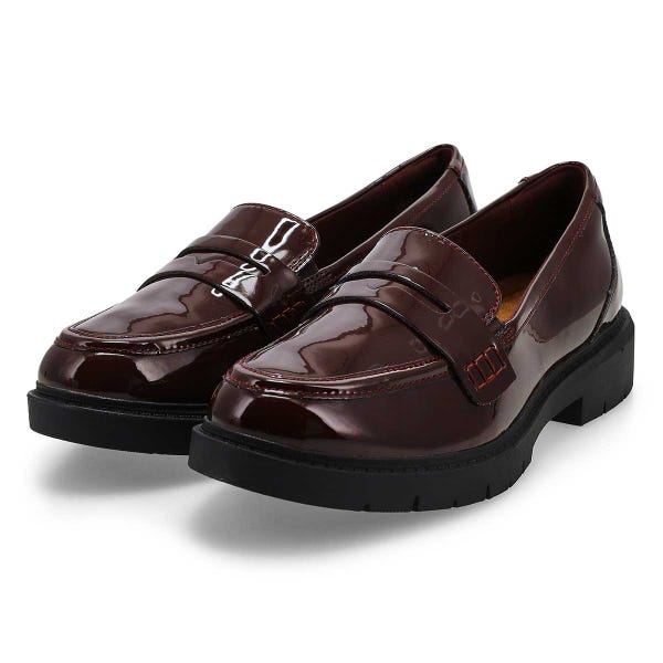 Women's Westlynn Ayla Wide Dress Loafer - Burgundy Patent
