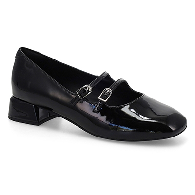 Lds Daiss30 Shine Dress Heel - Black Patent