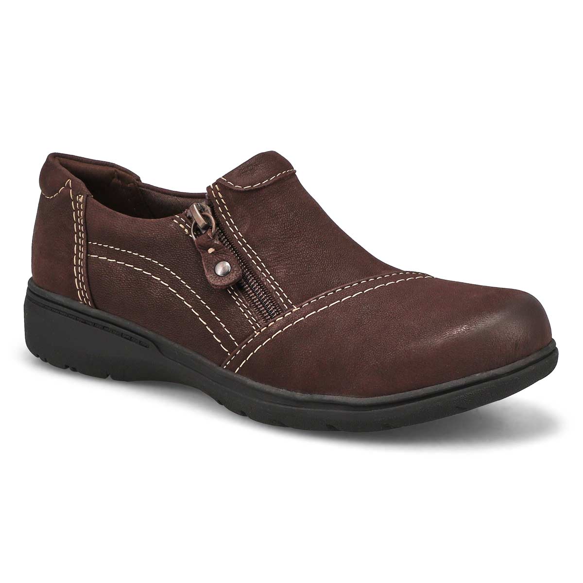 Clarks Women's Carleigh Ray Wide Casual Shoe | SoftMoc.com