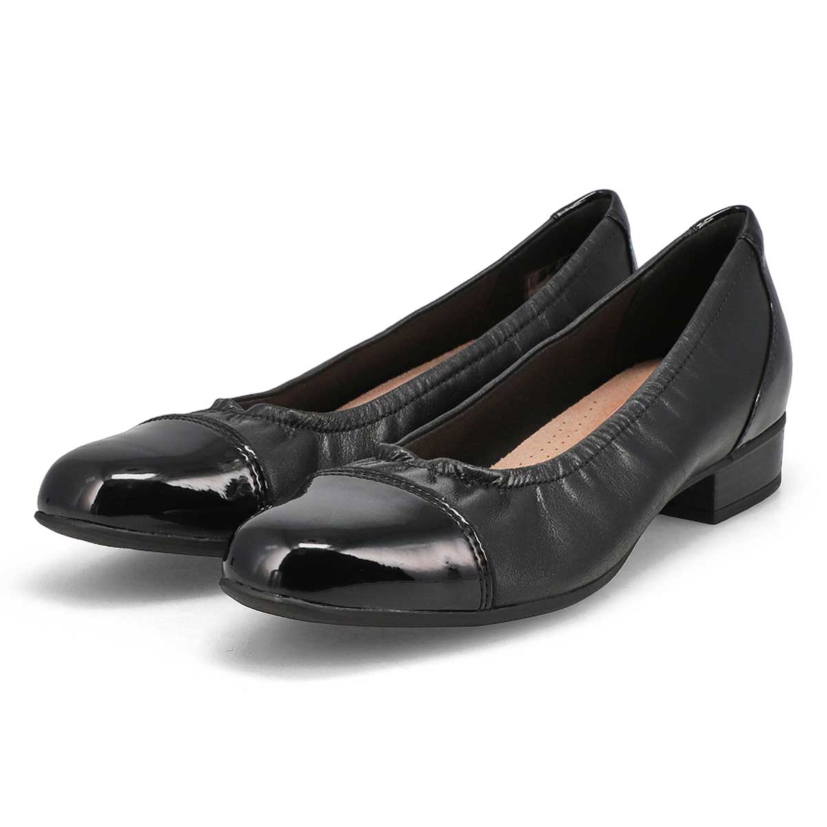 Women's Juliet Step Slip On Dress Heel - Black