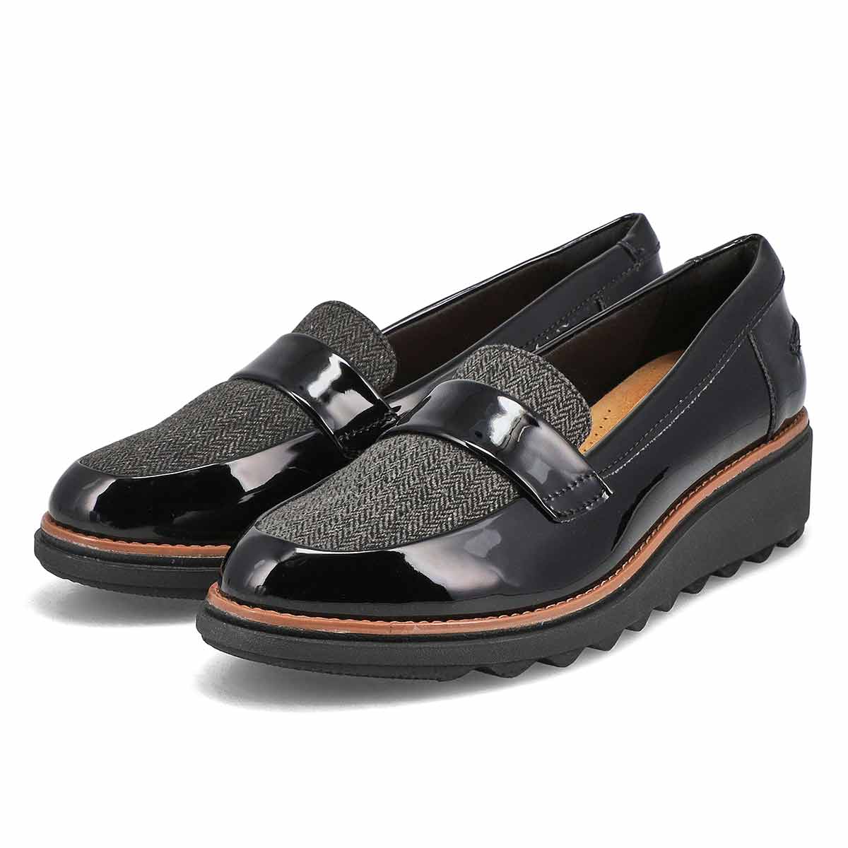 Women's Sharon Gracie Platform Loafer - Black