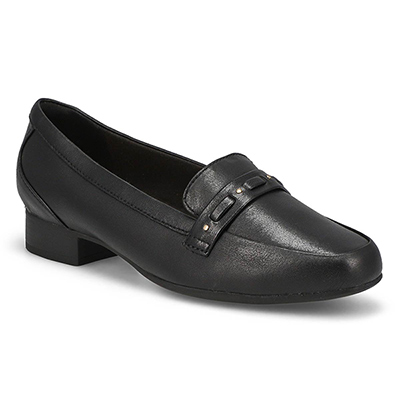 Lds Juliet Bay Wide Dress Loafer - Black