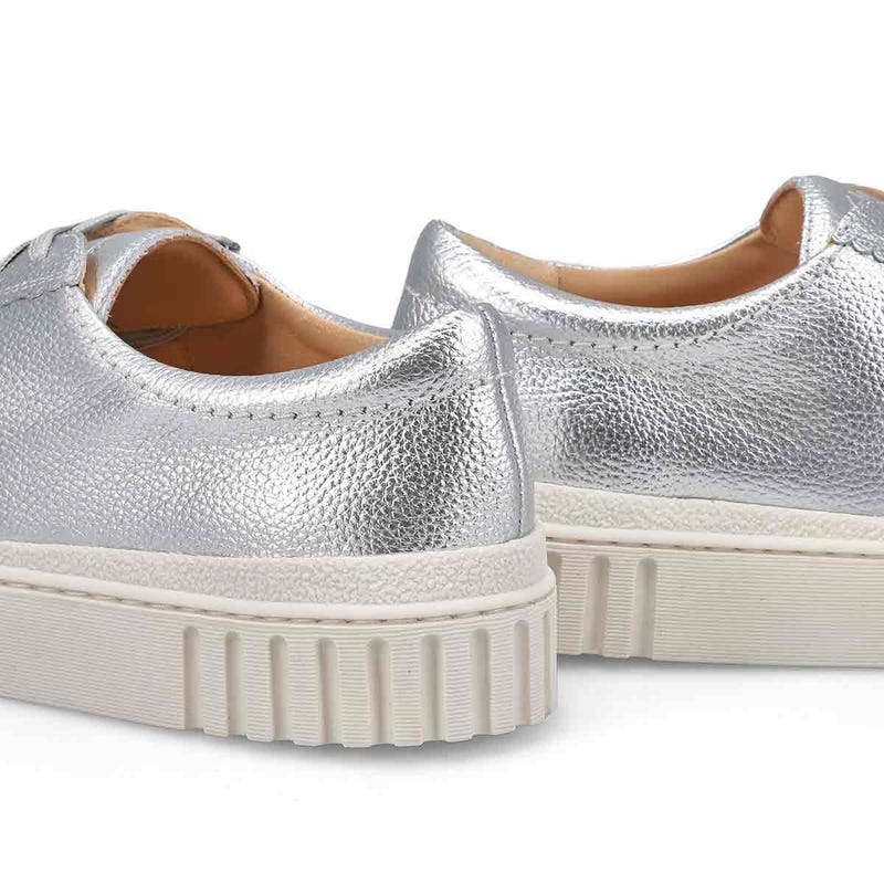 Baskets à lacets MAYHILL WALK, argent métallisé, femmes