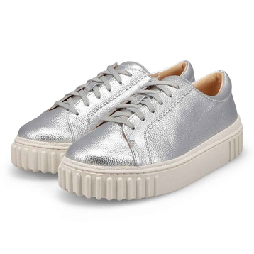 Women's Mayhill Walk Lace Up Sneaker - Silver Meta