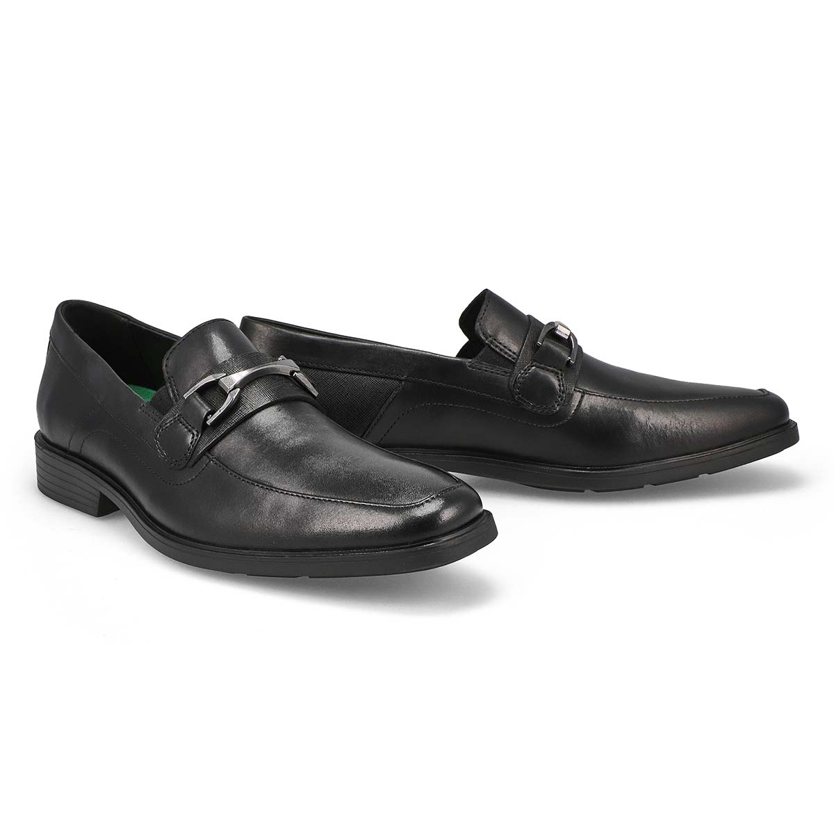 Men's ClarksLite Bit Dress Slip On Wide - Back