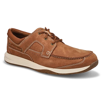 Mns Sailview Lace Wide Casual Shoe - Light Tan