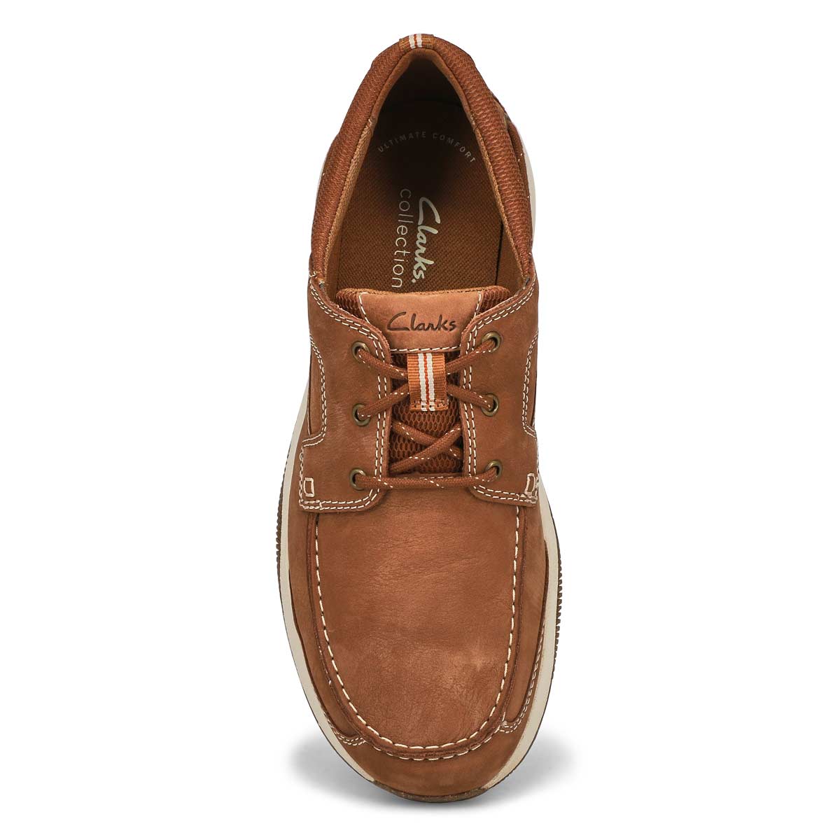 Men's Sailview Lace Wide Casual Shoe - Light Tan