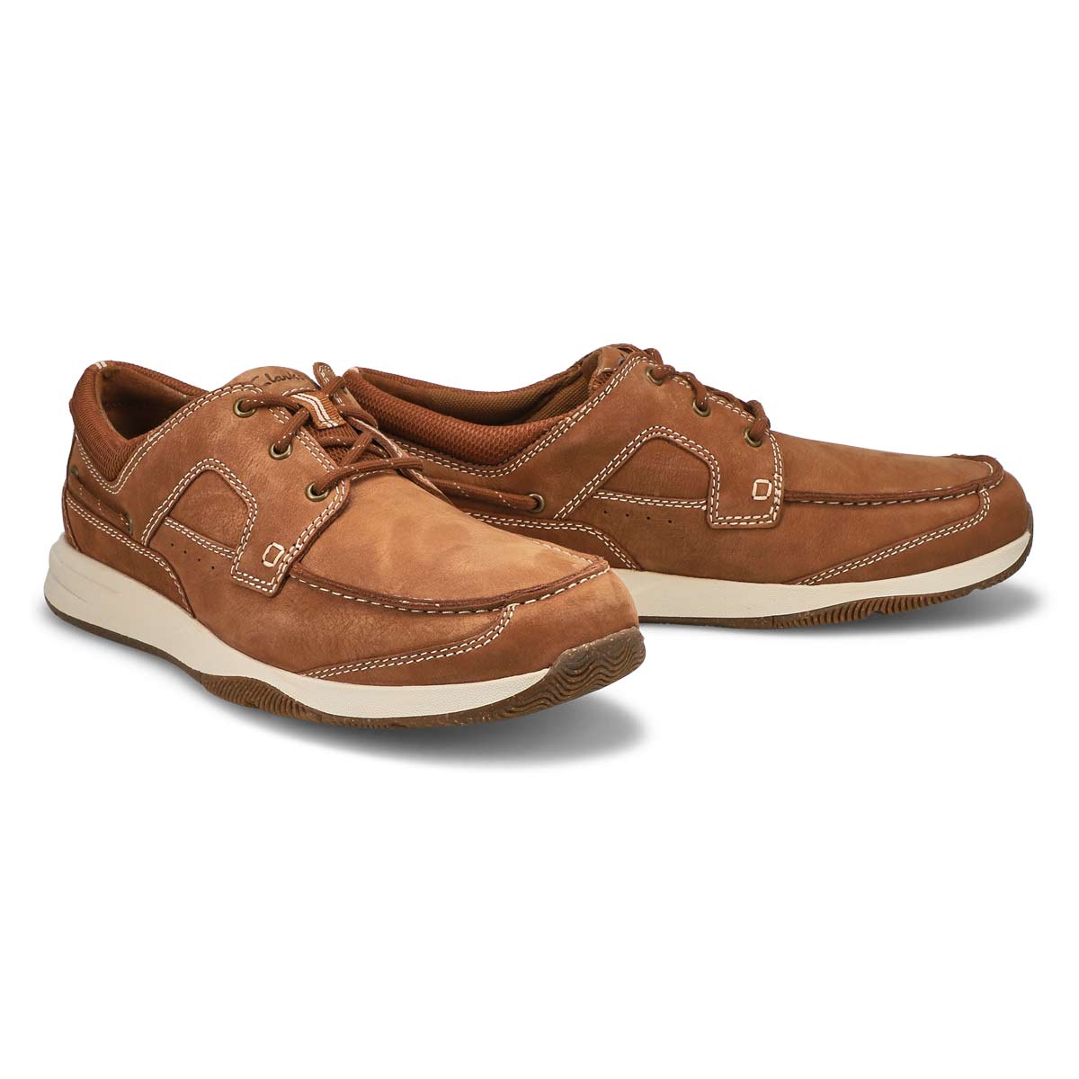 Men's Sailview Lace Wide Casual Shoe - Light Tan