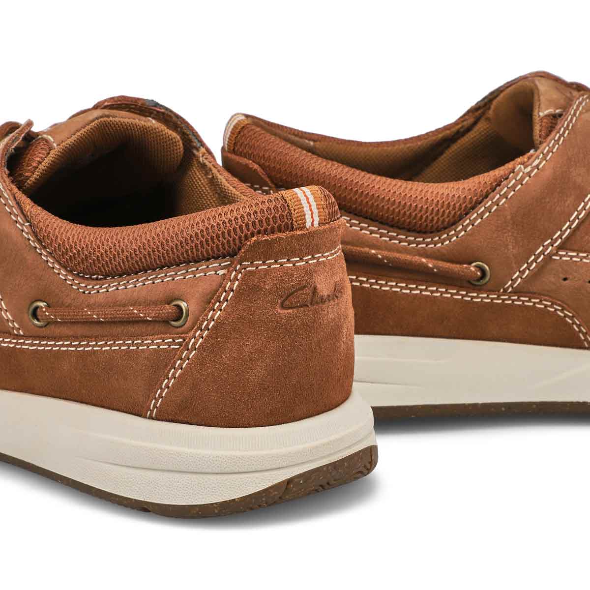 Men's Sailview Lace Wide Casual Shoe - Light Tan