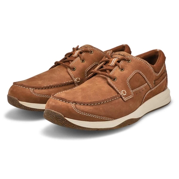 Men's Sailview Lace Wide Casual Shoe - Light Tan