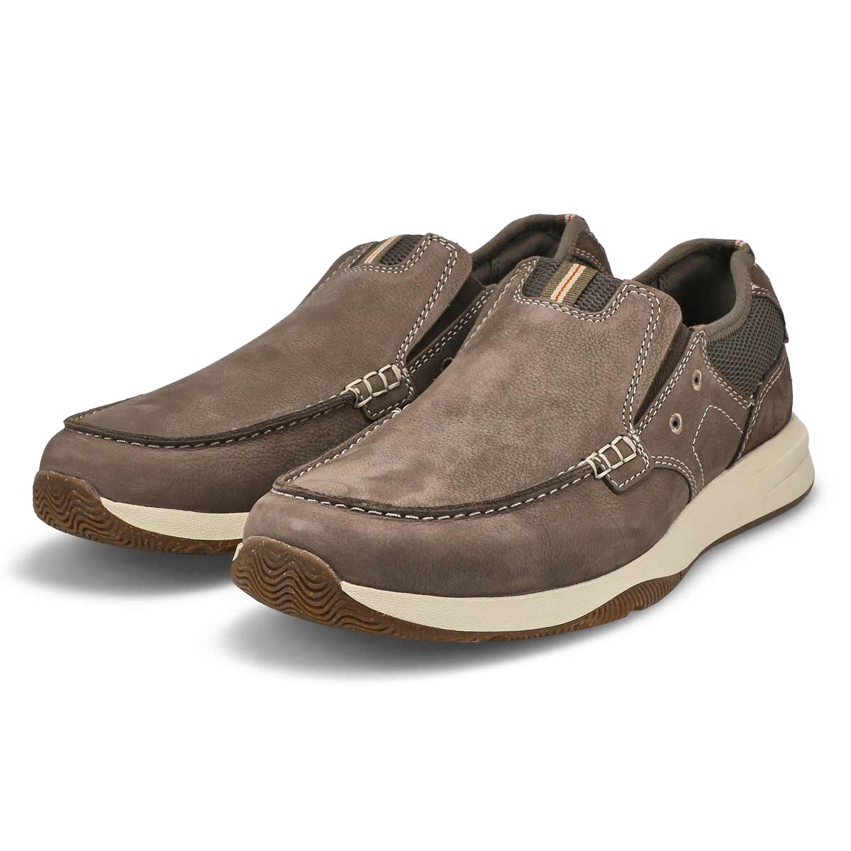 Men's Sailview Step Wide Casual Slip On Loafer - Taupe