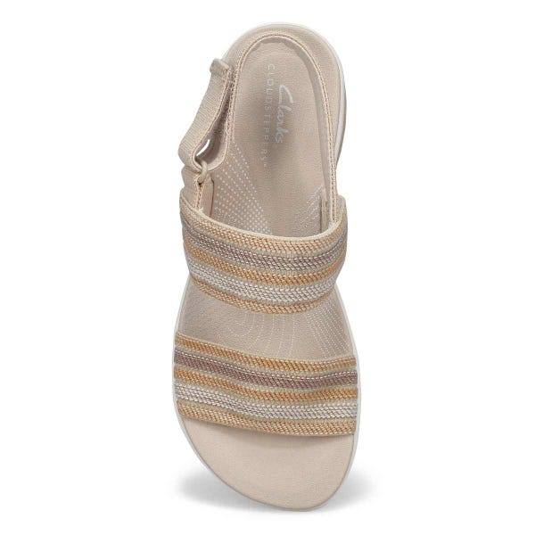 Women's Arla Stroll Casual Wedge Sandal - Beige Combi