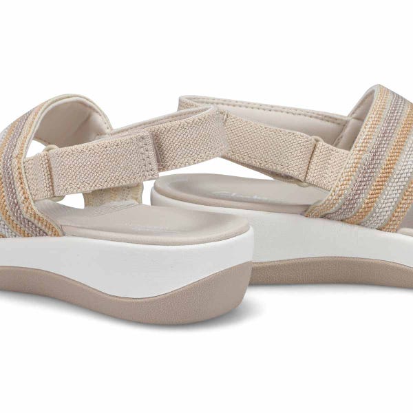 Women's Arla Stroll Casual Wedge Sandal - Beige Combi