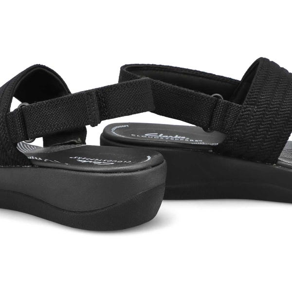 Women's Arla Stroll Casual Wedge Sandal - Black