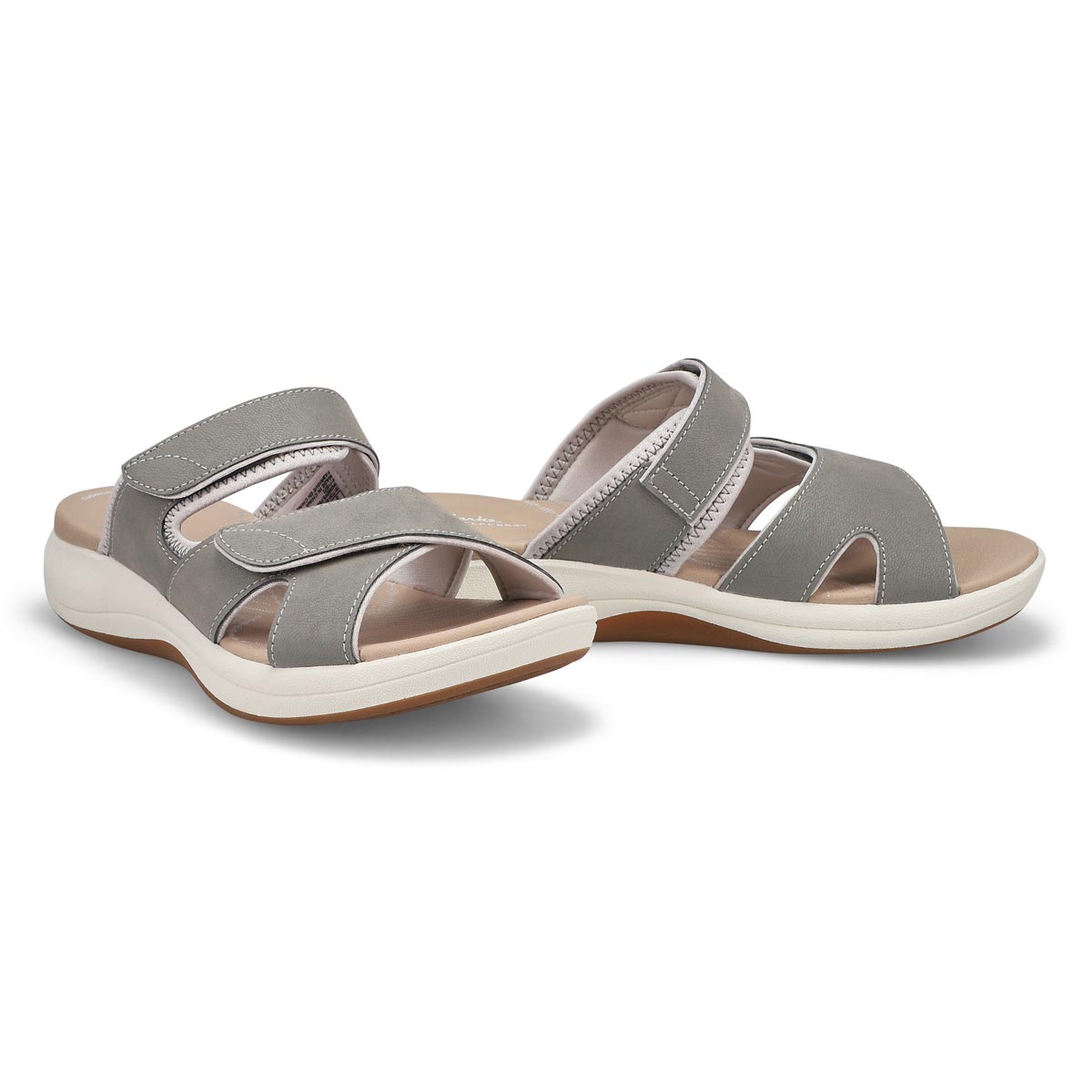 Women's  Mira Ease Casual Slide Sandal - Grey