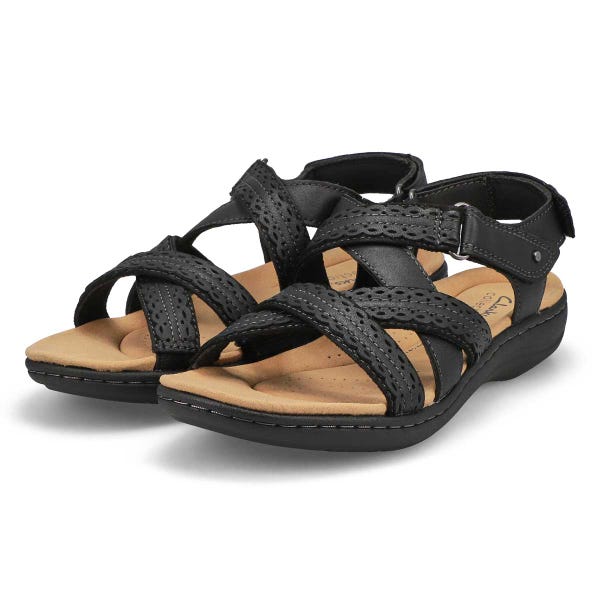 Women's Laurieann Rena Wide Casual Sandal - Black 