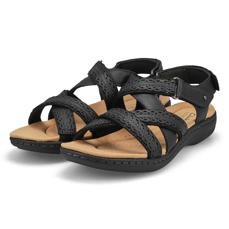 Women's Laurieann Rena Wide Casual Sandal - Black 