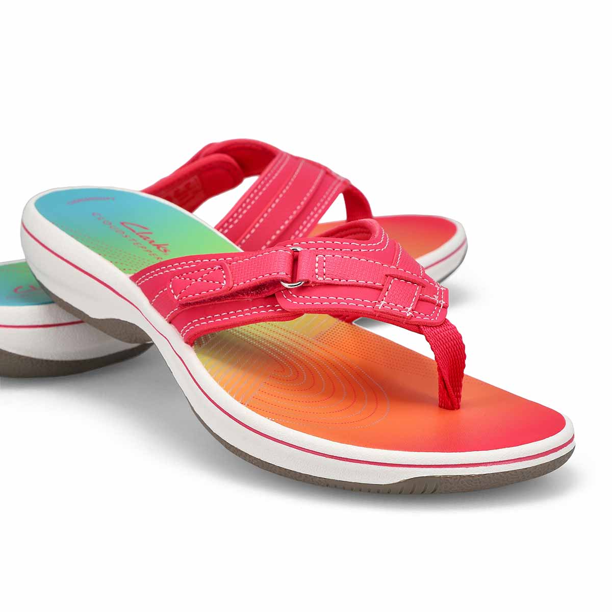 Women's Breeze Sea Thong Sandal - Bright Pink Ombre