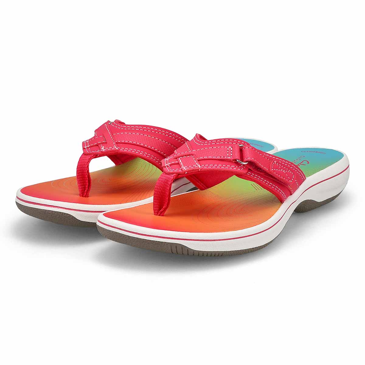 Women's Breeze Sea Thong Sandal - Bright Pink Ombre